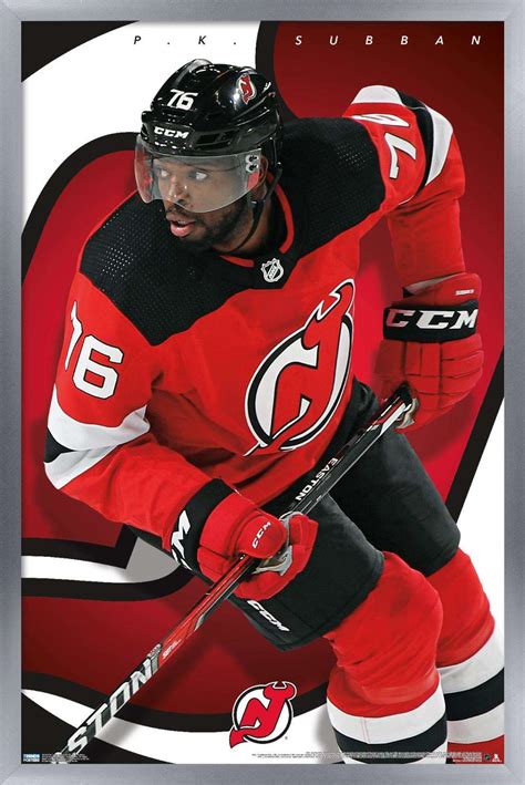 Nhl New Jersey Devils P K Subban Poster Ebay