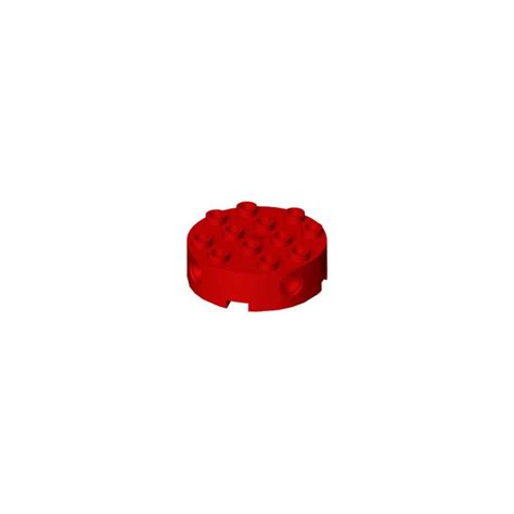 Lego Red Brick X Round With Holes Brick Owl Lego Marketplace