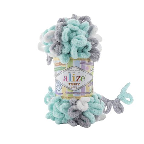 Пряжа Alize Puffy Color.Ализе Пуффи Колор 6408 — Купить Недорого на ...