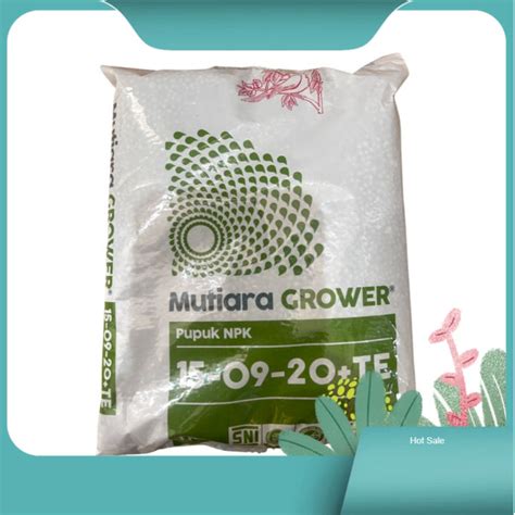 Pupuk Meroke Mutiara Grower Npk Kg Kemasan Original Pabrik Lazada