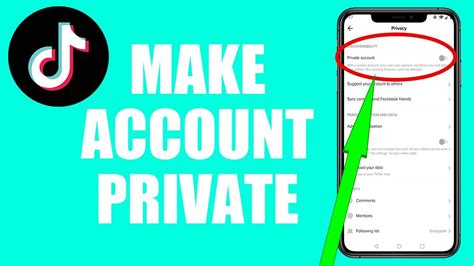 How To Make Tik Tok Account Private Change Tiktok Account To