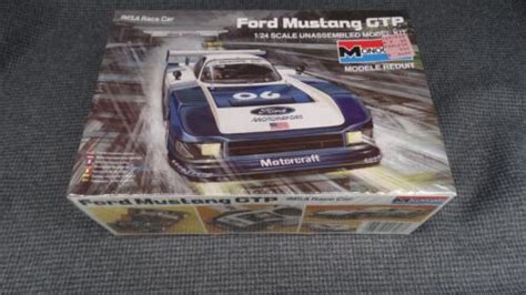 Monogram IMSA Race Car Ford Mustang GTP Kit No 2708 1 24 Scale