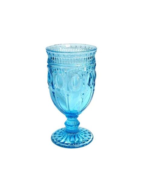 Carousel Goblet Violet 12 Oz RSVP Party Rentals