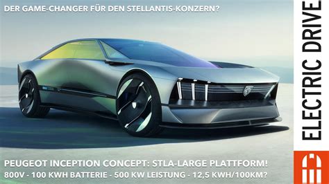 Peugeot Inception Concept Stellantis Stla Large Plattform