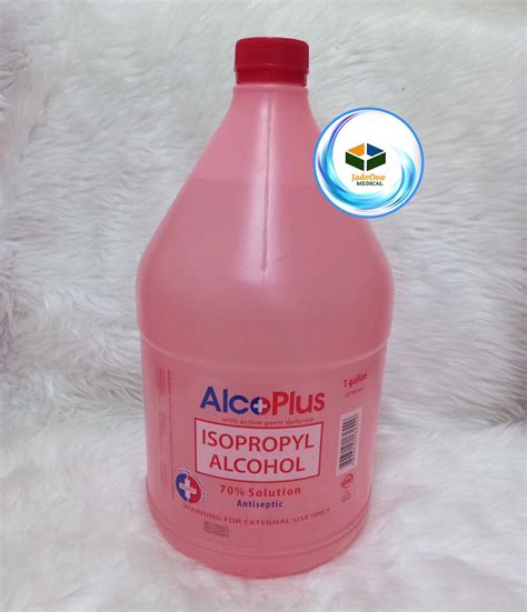 Alcoplus Red Isopropyl Alcohol Solution Gallon Lazada Ph