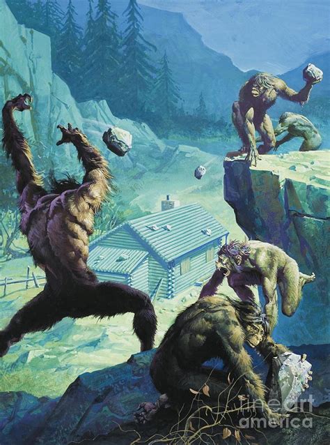 Bigfoot Painting