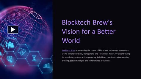 Ppt Blocktech Brew Brewing A Better Future With Blockchain Technology Powerpoint Presentation