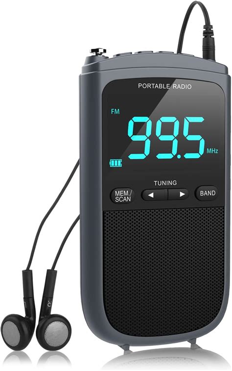 Am Fm Pocket Radio Hanrongda Portable Digital Tuning Am Fm Mini Stereo