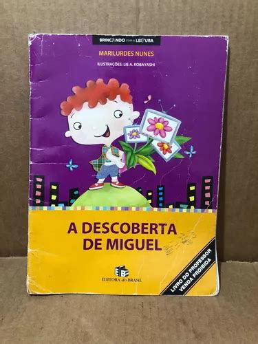 Livro A Descoberta De Miguel De Marilurdes Nunes MercadoLivre