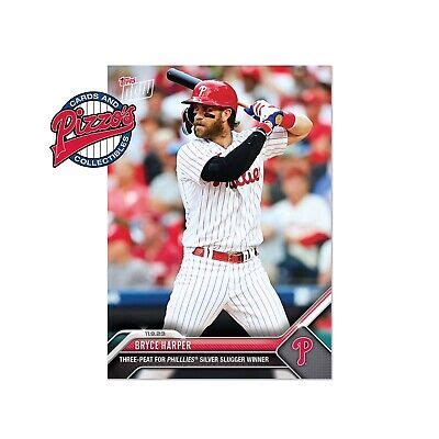 Bryce Harper Silver Slugger Award 2023 MLB TOPPS NOW Card OS8 In Hand