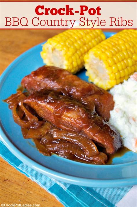 Crock Pot Bbq Country Style Ribs Crock Pot Ladies