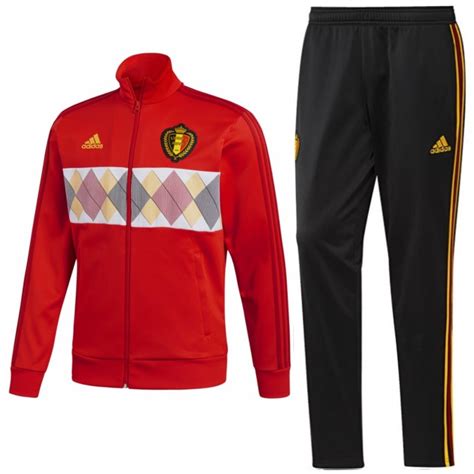 Belgium casual training presentation tracksuit 2018/19 - Adidas