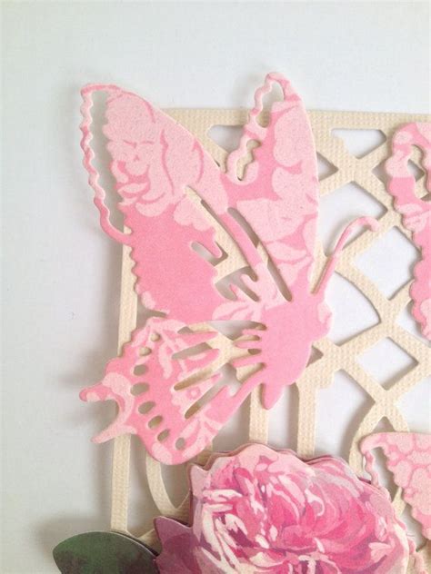 Anna Griffin Butterfly And Trellis Embellishment Kit Etsy Anna