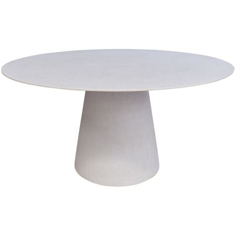 White Sand Round Pedestal Dining Table | Round pedestal dining ...