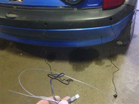 Установка парктроника своими руками