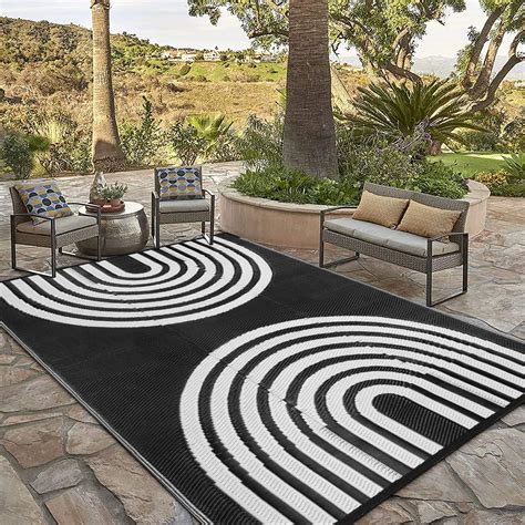 Amazon Anidaroel Outdoor Rug X For Patio Waterproof