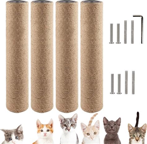 Amazon VCEPJH 4Pcs Cat Scratching Post Replacement For Indoor