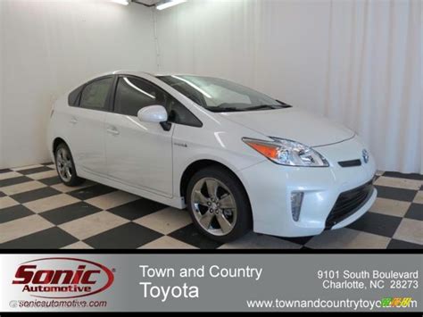 Blizzard White Pearl Toyota Prius Persona Series Hybrid