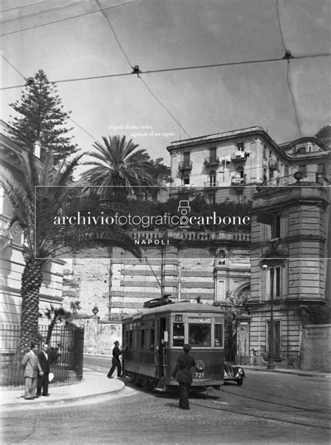 Napoli Archivio Fotografico Carbone Via Torquato Tasso Angolo Corso