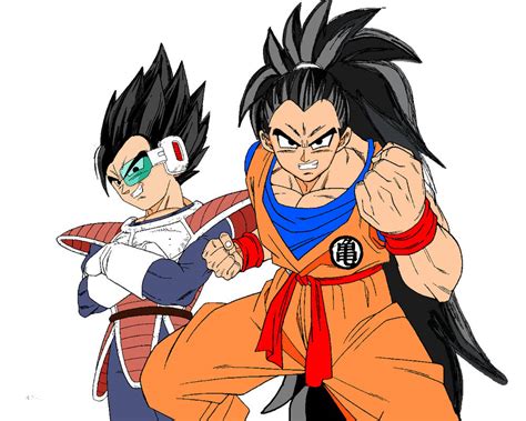 Raditz and Tarble replaced Goku Vegeta by RFyle119 on DeviantArt