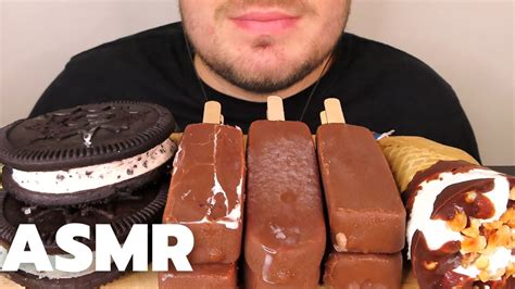 ASMR ICE CREAM PARTY OREO ICE CREAM CHOCOLATE ICE CREAM NO TALKING