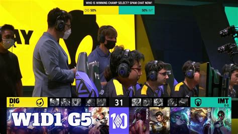 Dig Vs Imt Week 1 Day 1 S12 Lcs Spring 2022 Dignitas Vs Immortals