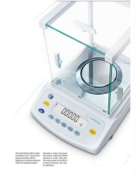 Sartorius Analytical Balance Model Bsa S Cw For Laboratory