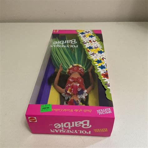 Polynesian Barbie Doll Dolls Of The World Collection New In Box