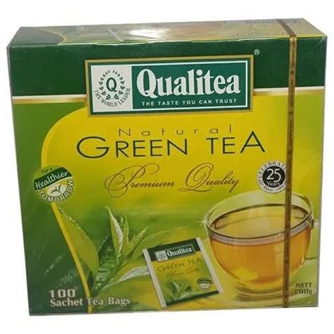 Qualitea - Pure Natural Green Tea - 100 Teabags | Konga Online Shopping