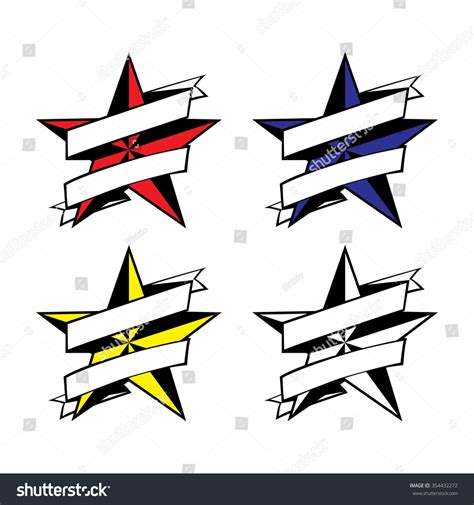 Tattoo Design Star Vector Illustration Stock Vector (Royalty Free ...