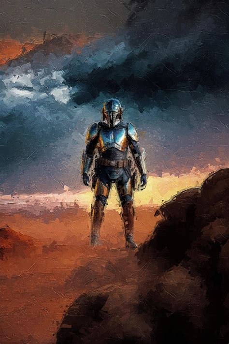 The Mandalorian Digital Art by Fine Art Attic - Pixels