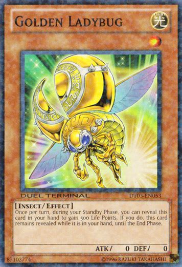 Golden Ladybug Yu Gi Oh