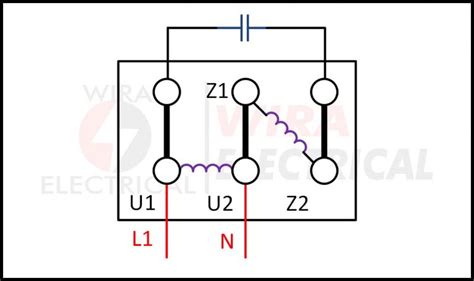 Single Phase Motor Wiring Diagram and Examples | Wira Electrical