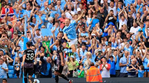 Manchester City schlägt Fulham deutlich Haaland stellt neuen Rekord