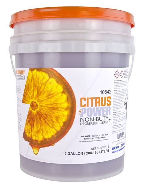 CitrusPOWER Non Butyl Cleaner Degreaser 5 Gallon Pail 10542