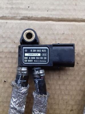 Mercedes W Sensor Czujnik Ci Nienia Spalin Dpf