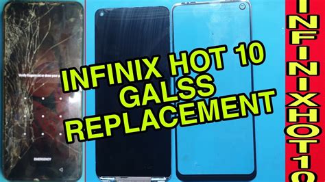 How To Replace Touch Glass Infinix Hot Infinix Hot X Touch Galss Replacement Shah G
