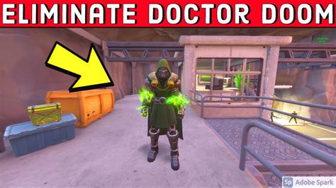 Eliminate Doctor Doom At Dooms Domain Fortnite Chapter 2 Season 4 Week 1 Challenges Youtube