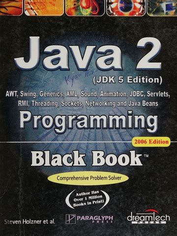 java  black book steven holzner   borrow