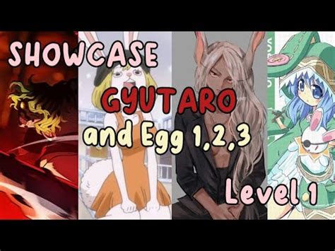 NEW UPDATE UNITS SHOWCASE GYUTARO Showcase CARROT Showcase