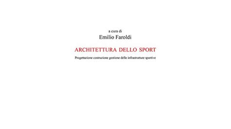 I Migliori Libri Sulle Infrastrutture Sportive Notizie Scientifiche It