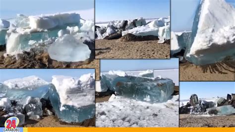 Tsunami De Hielo Anuncia La Llegada Del Verano En El Norte De Rusia