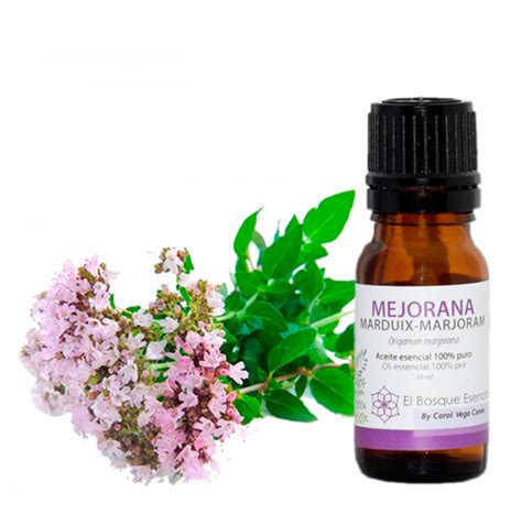 Aceite Esencial De MEJORANA 10 Ml El Bosque Esencial