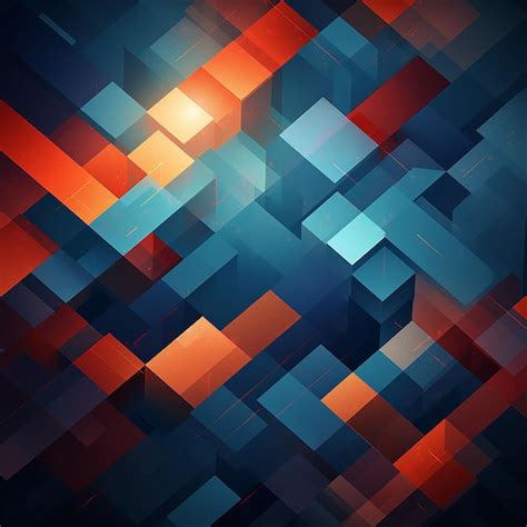 Premium Photo Colorful Abstract Low Poly Background