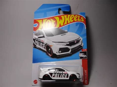 Hot Wheels Honda Civic Type R Hw Rescue Policia Japon Cuotas sin interés