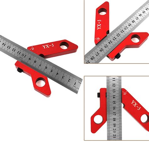 30 см деревообрабатывающий Магнитный центр линия Scriber Finder 45 90 ...