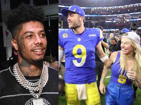 Rapper Blueface disrespects Matt Stafford's wife Kelly by dubbing her to be a 'Karen'