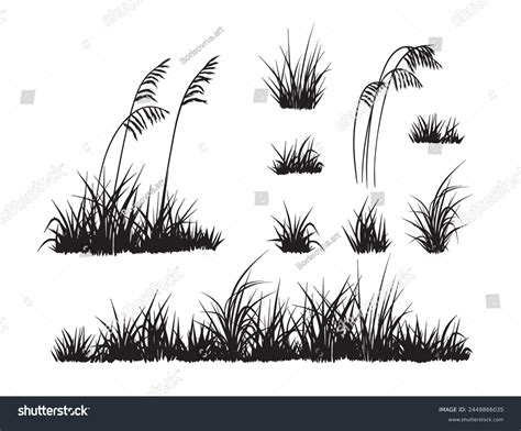 27,185 Beach Grass Silhouette Royalty-Free Images, Stock Photos ...