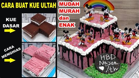 Cara Membuat Kue Ulang Tahun Ilmu