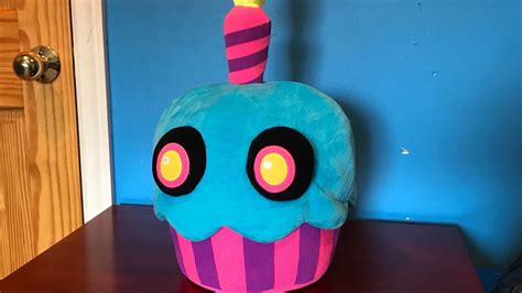 New Jumbo Blacklight Cupcake Plush Review New Fnaf Funko Plush Youtube